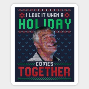 A Holliday Comes Together Magnet